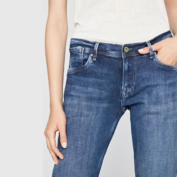 Peppe Jeans JOEY BOYFRIEND FIT MID WAIST JEANS Womens Sz 27 - Picture 2 of 8